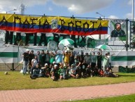 Trapo - Bandeira - Faixa - Telón - Trapo de la Barra: Nación Verdolaga • Club: Atlético Nacional