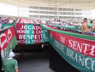 Trapo - Bandeira - Faixa - Telón - Trapo de la Barra: O Bravo Ano de 52 • Club: Fluminense • País: Brasil