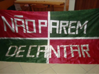 Trapo - Bandeira - Faixa - Telón - Trapo de la Barra: O Bravo Ano de 52 • Club: Fluminense • País: Brasil