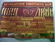 Trapo - Bandeira - Faixa - Telón - Trapo de la Barra: Revolución Vinotinto Sur • Club: Tolima