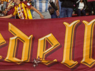 Trapo - Bandeira - Faixa - Telón - Trapo de la Barra: Revolución Vinotinto Sur &bull; Club: Tolima &bull; País: Colombia