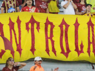 Trapo - Bandeira - Faixa - Telón - Trapo de la Barra: Revolución Vinotinto Sur &bull; Club: Tolima &bull; País: Colombia