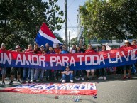 Trapo - Bandeira - Faixa - Telón - "UN AMOR PARA TODA LA VIDA" Trapo de la Barra: Rexixtenxia Norte • Club: Independiente Medellín • País: Colombia