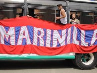 Trapo - Bandeira - Faixa - Telón - "MARINILLA" Trapo de la Barra: Rexixtenxia Norte • Club: Independiente Medellín