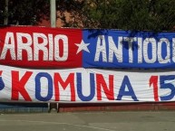 Trapo - Bandeira - Faixa - Telón - Trapo de la Barra: Rexixtenxia Norte • Club: Independiente Medellín • País: Colombia