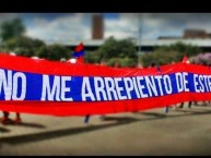 Trapo - Bandeira - Faixa - Telón - Trapo de la Barra: Rexixtenxia Norte • Club: Independiente Medellín • País: Colombia