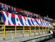 Trapo - Bandeira - Faixa - Telón - Trapo de la Barra: Rexixtenxia Norte • Club: Independiente Medellín • País: Colombia