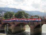 Trapo - Bandeira - Faixa - Telón - Trapo de la Barra: Rexixtenxia Norte • Club: Independiente Medellín