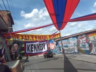 Trapo - Bandeira - Faixa - Telón - Trapo de la Barra: Rexixtenxia Norte • Club: Independiente Medellín • País: Colombia