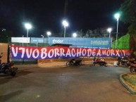 Trapo - Bandeira - Faixa - Telón - Trapo de la Barra: Rexixtenxia Norte • Club: Independiente Medellín