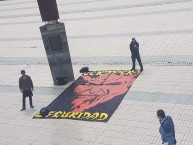 Trapo - Bandeira - Faixa - Telón - Trapo de la Barra: Sur Oscura • Club: Barcelona Sporting Club