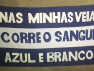 Trapo - Bandeira - Faixa - Telón - Trapo de la Barra: Torcida Fanáti-Cruz • Club: Cruzeiro