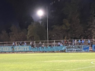 Trapo - Bandeira - Faixa - Telón - "La barra presente en partido de ex jugadores de OHiggins" Trapo de la Barra: Trinchera Celeste • Club: O'Higgins