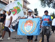 Trapo - Bandeira - Faixa - Telón - Trapo de la Barra: Vendaval Celeste • Club: Deportivo Garcilaso