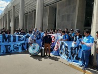 Trapo - Bandeira - Faixa - Telón - Trapo de la Barra: Vendaval Celeste • Club: Deportivo Garcilaso