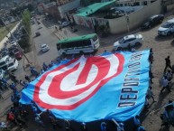 Trapo - Bandeira - Faixa - Telón - Trapo de la Barra: Vendaval Celeste • Club: Deportivo Garcilaso • País: Peru