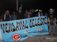 Trapo - Bandeira - Faixa - Telón - Trapo de la Barra: Vendaval Celeste • Club: Deportivo Garcilaso