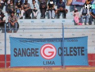 Trapo - Bandeira - Faixa - Telón - Trapo de la Barra: Vendaval Celeste • Club: Deportivo Garcilaso • País: Peru