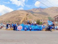 Trapo - Bandeira - Faixa - Telón - Trapo de la Barra: Vendaval Celeste • Club: Deportivo Garcilaso