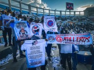 Trapo - Bandeira - Faixa - Telón - "PASION G" Trapo de la Barra: Vendaval Celeste • Club: Deportivo Garcilaso