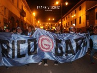 Trapo - Bandeira - Faixa - Telón - Trapo de la Barra: Vendaval Celeste • Club: Deportivo Garcilaso • País: Peru