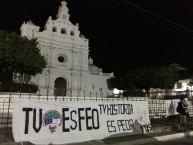 Trapo - Bandeira - Faixa - Telón - Trapo de la Barra: Vltra Svr &bull; Club: Comunicaciones