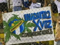 Trapo - Bandeira - Faixa - Telón - Trapo de la Barra: Vltra Svr &bull; Club: Comunicaciones &bull; País: Guatemala