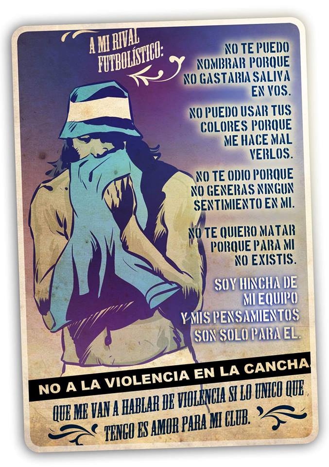 No a la violencia en la cancha