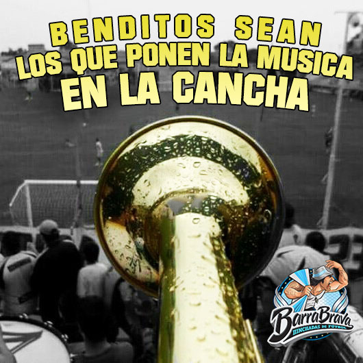 Benditos sean los que ponen la musica en la cancha