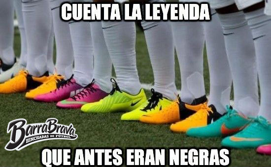 Cuenta la leyenda que antes eran negras