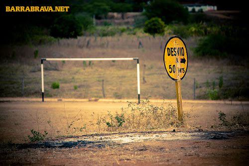 Desvío, campo de fútbol