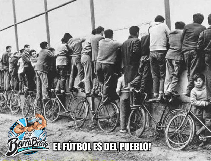 El futbol es del pueblo!