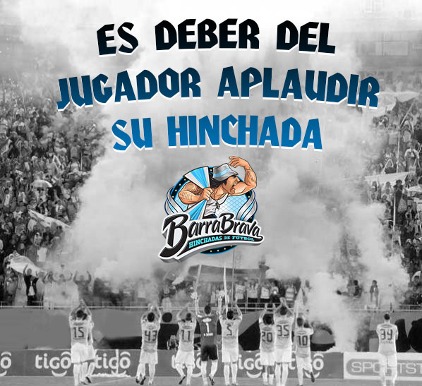 Es deber del jugador aplaudir su hinchada