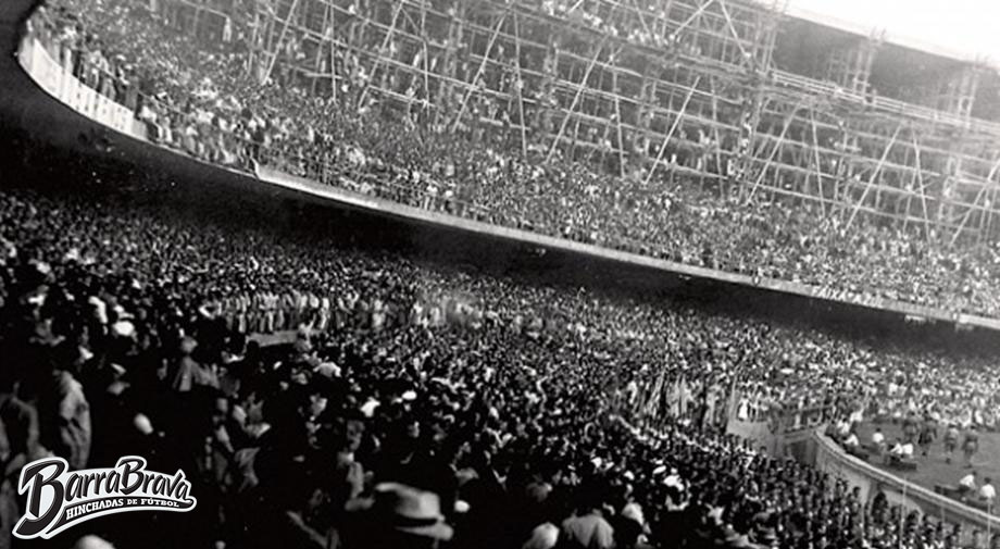 VERDADERO ESTADIO MARACANÃ 1950 Brasil x Mexico