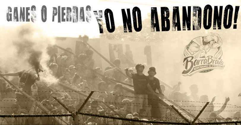 Ganes o pierdas yo no abandono