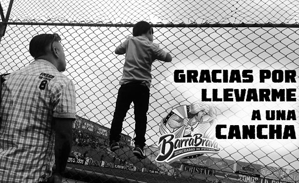 Gracias por llevarme a una cancha