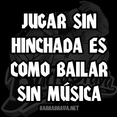 Jugar sin hinchada es como bailar sin música