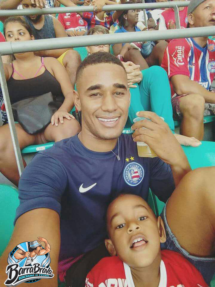 Los detalles de una selfie en la cancha...