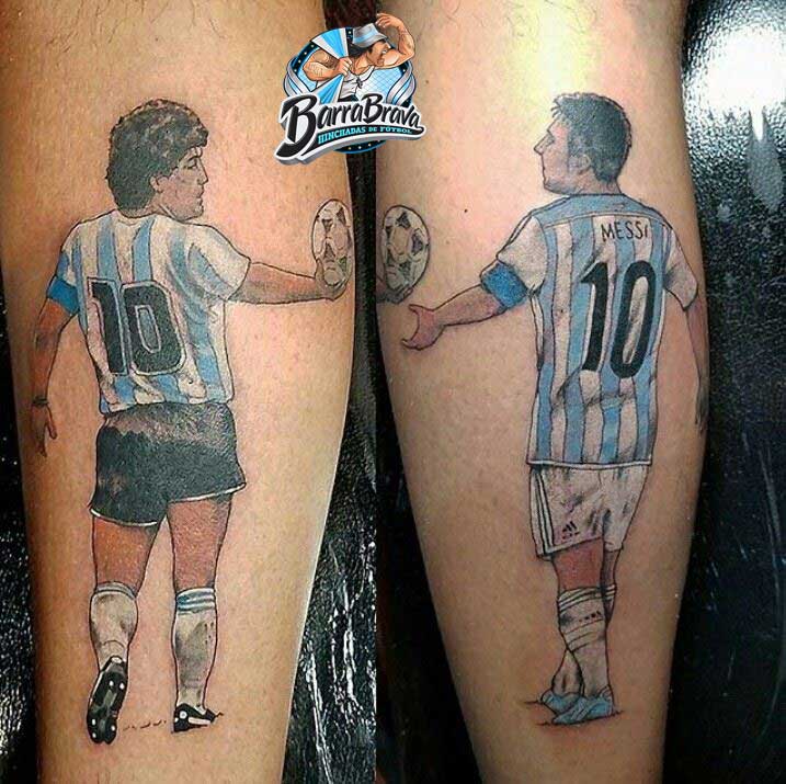 MARADONA MESSI