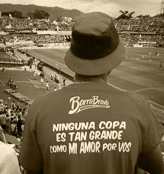 Ninguna copa es tan grande como mi amor por vos