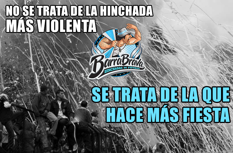 No se trata de la hinchada más violenta Se trata de la que hace más fiesta