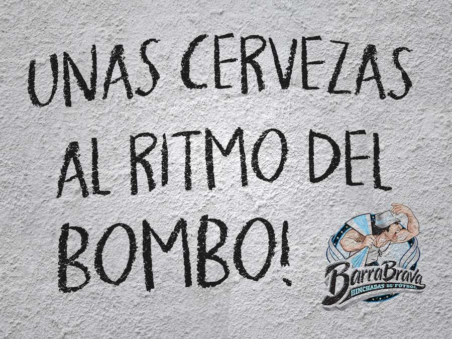 UNAS CERVEZAS AL RITMO DEL BOMBO!